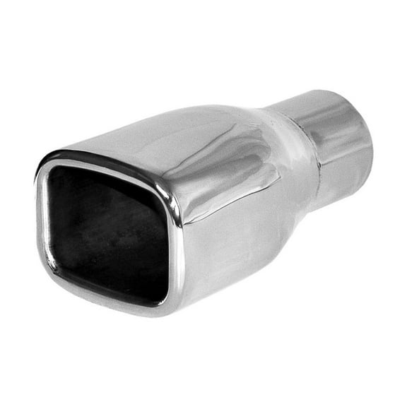 Brand New Polished Stainless Double Wall Sqaure Exhaust Tip