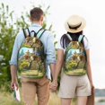 thumbnail image 4 of Rocae Cute Mushroom Town A for Canvas College Laptop Backpack for Men Women-Medium, 4 of 5