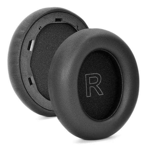 Earpads Replacement for Anker Soundcore Life Q30/Q30i/Q35 Headphones, Ear Pads Cushions with Softer Protein Leather, Noise Isolation Foam - Black