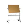 thumbnail image 2 of Best-Rite Deluxe Cork & Dry Erase Dry-Erase Whiteboard Anodized Aluminum Frame 6' x 4' (668AG-DC), 2 of 2