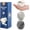 Cloudscape Trio, variant on Wool Dryer Balls Handmade 3 Pack XL,Organic Laundry Dryer Balls,100% New Zealand Wool Natural Fabric Softener,Reusable 1000 Loads,Wrinkles Free, Shorten Drying Time,Baby Safe (3 Pack,White)