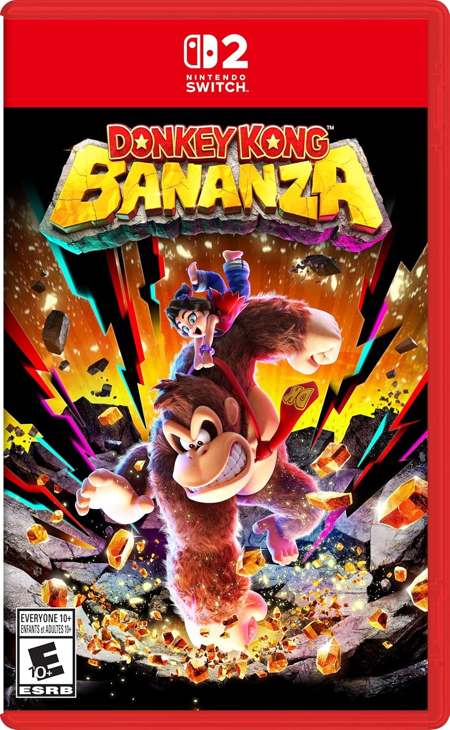 Nintendo Switch 2 + Donkey Kong Bananza（physical）