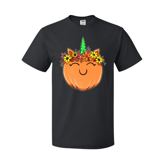 Inktastic Pumpkin Unicorn for Halloween and Thanksgiving T-Shirt