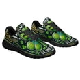 thumbnail image 6 of Happy St Patrick's Day Shamrock Irish Shoes Sneakers Black Size 7, 6 of 7