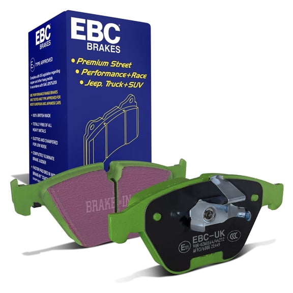 EBC Brakes Greenstuff 2000 Series Sport Brake Pad Set