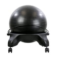 thumbnail image 2 of CanDo Ball Stool - Plastic - Mobile - No Back - Adult Size - with 20" Ball, 2 of 8