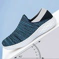 thumbnail image 5 of Womens Slip On Sneakers Comfortable Summer Walking Shoes Non Slip Breathable Mesh Sneakers, 5 of 6