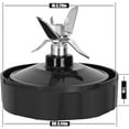 thumbnail image 2 of 2 Pack- 6 Fins Blade Replacement Parts for Nutri Ninja Blender BL660 BL770 BL740 BL771 BL772 BL773CO Extractor Blade for Ninja 16oz Cup, 2 of 7