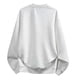 thumbnail image 4 of Blusas y camisas de manga larga con cuello redondo para hombre, estilo casual, de color liso, con cordón ajustable, sudaderas con capucha de manga larga, blusa de poliéster para hombre, 4 of 9