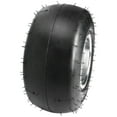 thumbnail image 5 of 2pcs 5'' Go Kart Tires and Wheels Front 10x4.50-5 Slick Tires Rim, 10x4.50x5 Tubeless Racer Tire Smooth Tread Tires with 17T Wheel Hubs for Racing Drift Cart Quad ATV Drift Trike Mowers, 5 of 9