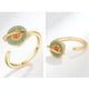 thumbnail image 2 of Anillo Giratorio, Reduce El Estrés, Hermoso Anillo Relajante De Cobre Ajustable Para La Vida Diaria De Las Mujeres, 2 of 8