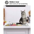 thumbnail image 6 of Large Induction Cooktop Protector Mat Christmas Tree Stove Top Covers for Electric Stove, Xmas Tree Snowflake Pink Green Black Decorative Stove Burner Cover Mats, Glass Top Stove Cover, 6 of 7