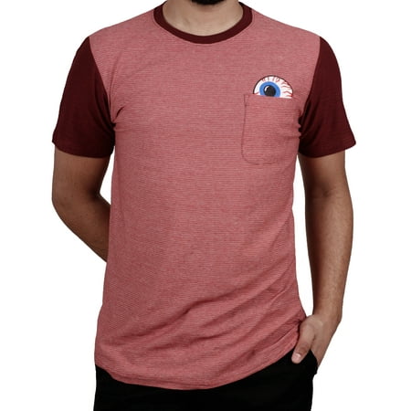 Flame Pocket - Modern Culture Graphic Pocket Tee Flame