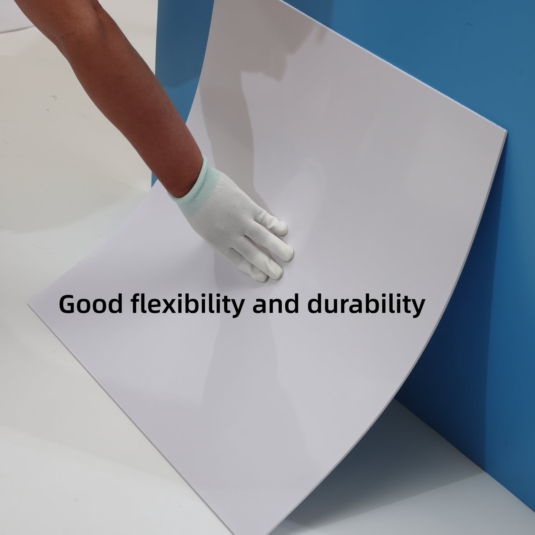White Smooth Drop Ceiling Tiles, Easy Drop-in Installation PVC Panels, Waterproof, Reusable & Fire-Rated, No Sag and Breakage, 12-Pack of 2ft x 2ft Cover 48 Sq.Ft