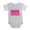 Heather Grey, variant on CafePress - N Dakota - Cute Infant Baby Football Bodysuit