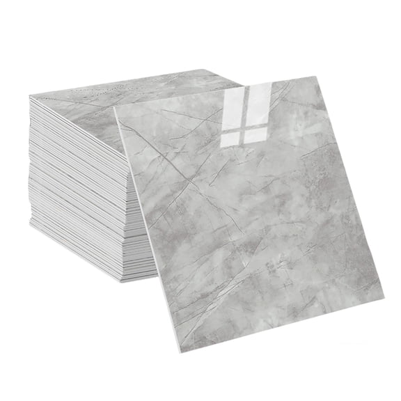 20pcs Peel and Stick Backsplash Tile12"x12" Self Adhesive Marble Tile for Wall, PVC Waterproof Shower Wall Panels, Back Splash Stick on Tiles for Kitchen Bathroom Living Room