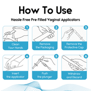 Pharmitalia Feminine Care Bundle - Vaginal Moisturizer Gel with Hyaluronic Acid & Tight and Firm Gel - Pre-Filled Applicators - Personal Care Bundle