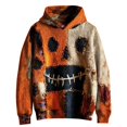 thumbnail image 2 of Womens Halloween Print Sweatshirt, Cozy Long Sleeve Pullover, Aesthetic Vintage Graphic Tee, Perfect for Trick or Treat & Work, 2 of 4