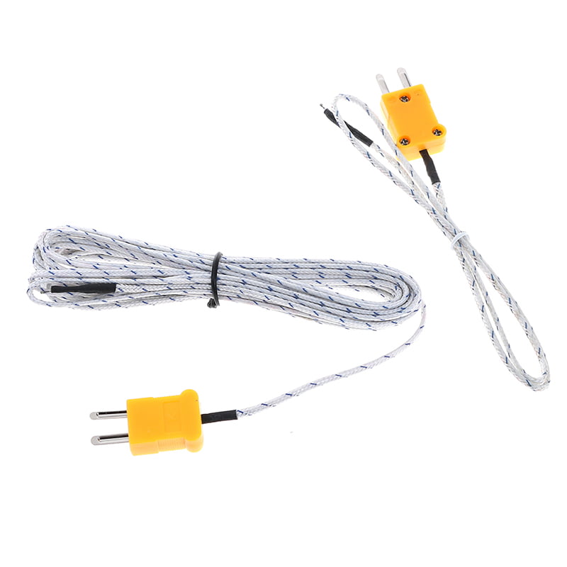 1PC K type temperature sensor thermocouple probe cable wire 0.5/4m HKG0HWC 