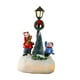 thumbnail image 3 of Figuras de farolas con escena de pueblo navideño, accesorios navideños, centros de mesa coleccionables, estatuas de resina, decorativas e iluminadas. Estilo C, 3 of 8