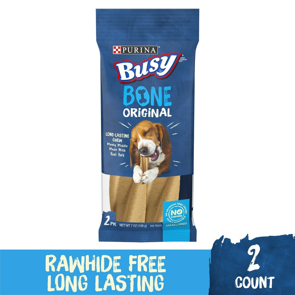 Purina Busy Small/Medium Dog Bones, Original, 2 ct. Pouch