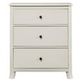 thumbnail image 5 of Baker 3 Drawer Small Chest in White Finish, 5 of 6