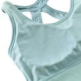 thumbnail image 4 of YWDJ Lounge Bras for Women Comfort Back Closures Workout Bras No Wire Gym Bras Wide Strap Full Coverage Bras Push up Low Support Seamless Bras Padded Bras Comfortable Wrap Solid Bras Green One Size, 4 of 4