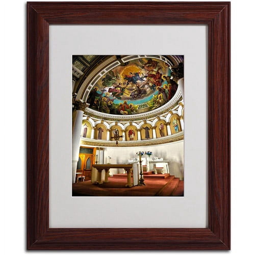 Trademark Fine Art "St. Leonards 2" Matted Framed Art by CATeyes