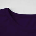 thumbnail image 5 of Plain T Shirts for Women Solid Color Casual Short Sleeve Crew Neck T-Shirt Top Women's Workout Top Gym Athletic Yoga T-Shirt Basic Tees, 5 of 7