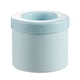 thumbnail image 1 of Molde para cubitos de hielo, bandejas de hielo con tapa, cubo de hielo de silicona grande, máquina para hacer cubitos de hielo redondos para cócteles congelados, más azul cielo, 1 of 12