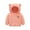 Orange, variant on Aoochasliy Coats for Girls Boys Deals Baby Kids Fleece Hoodie Fall Winter Hooded Jacket Solid Coat Tops