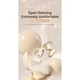 thumbnail image 4 of SENBENBAO  M62 OWS TWS Earphones Silicon Ear Hook Earbuds With Mic Open Air Conduction On-Ear Headphones Wireless Ear Ring Headset For Sport Travel With USB C Charging Cable And Power Display, 4 of 9