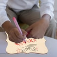 thumbnail image 6 of FESTFENDS 12Pcs Unfinished Blank Sign Assorted Color 15.5X13X0.2In Diy Wood Plaque, 6 of 8