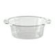 thumbnail image 2 of Lavabo de plástico transparente de gran capacidad y grueso para baños de dormitorios, duradero, ideal para estudiantes y para lavar los pies de bebés. Aestivo | Gris | AESTIVO, 2 of 7
