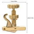 thumbnail image 2 of OULII Golden Metal Screw Fine Tuner for Violin String Tuners 1Pack, 2 of 8