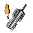 thumbnail image 3 of fastboy PVC Pipe Threader Opener Thread Maker Tools for Electric Drill Supplies Home with Hole Drill, 3 of 6
