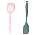 thumbnail image 1 of Juego de mini utensilios de cocina de 2 piezas: utensilios de cocina de silicona con espátulas, 1 of 5