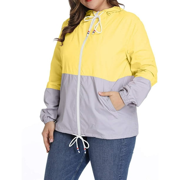 Plus size long clearance windbreaker