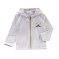 thumbnail image 3 of Ahuyic Kids Summer Sun Protection Coat, Casual Long Sleeve Coat For Kid, Spring And Summer Round Neck Mid Size Children's Tie Casual Long Sleeve Hooded Casual Outwear & Jackets, 3 of 4