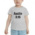thumbnail image 2 of Austin 3:16 Boys Short Sleeve Funny Toddler T Shirts for Boys Girls (Gray, Youth M), 2 of 5