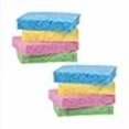 thumbnail image 3 of HIC Kitchen Pop-Up Sponges, Rectangular, Natural Vegetable Cellulose, 2 Sets of 4, 3 of 4