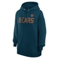 thumbnail image 2 of Women's G-III 4Her by Carl Banks  Navy Chicago Bears Dot Print Pullover Hoodie, 2 of 3