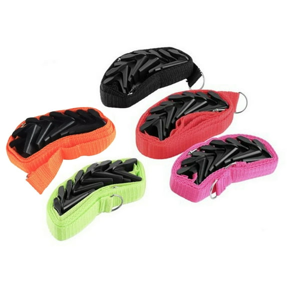 SPRING PARK Adjustable Over Door Straps Bag Hanger Coat Hook Hat Clothes Storage Rack