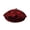 Red, variant on Women French Style Leopard Print Wool Soft Winter Warm Beret Beanie Hat