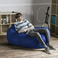 thumbnail image 3 of Jaxx Sofa Saxx 4-Foot Bean Bag Lounger for Kids & Teens, Blueberry, 3 of 6