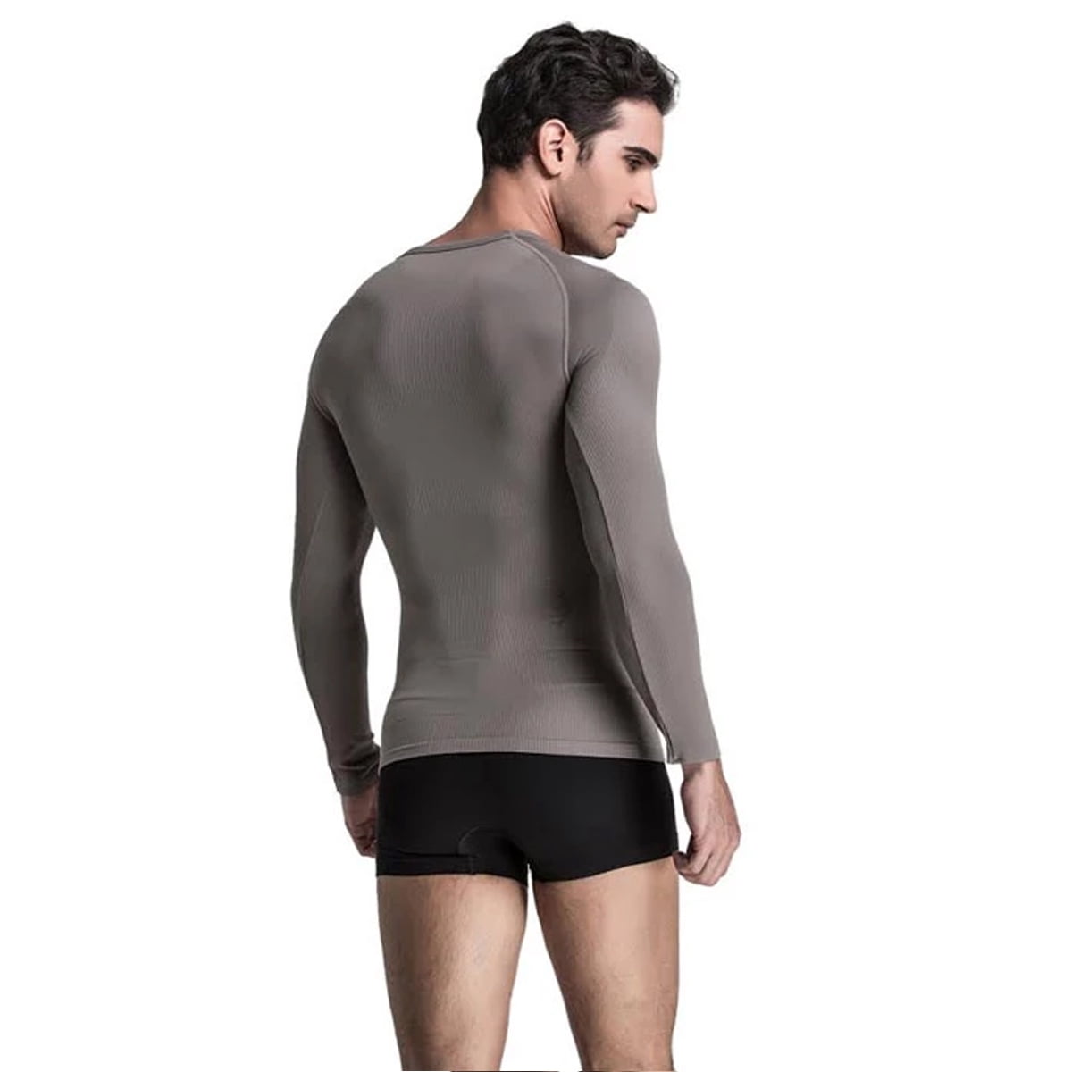 Mens Compression Slimming Long Sleeve Shirt