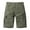 Army Green, variant on JIUKE Cargo Shorts Foe Men Casual Summer High Waisted Straight Leg out Door Hiking Shorts with Pockets