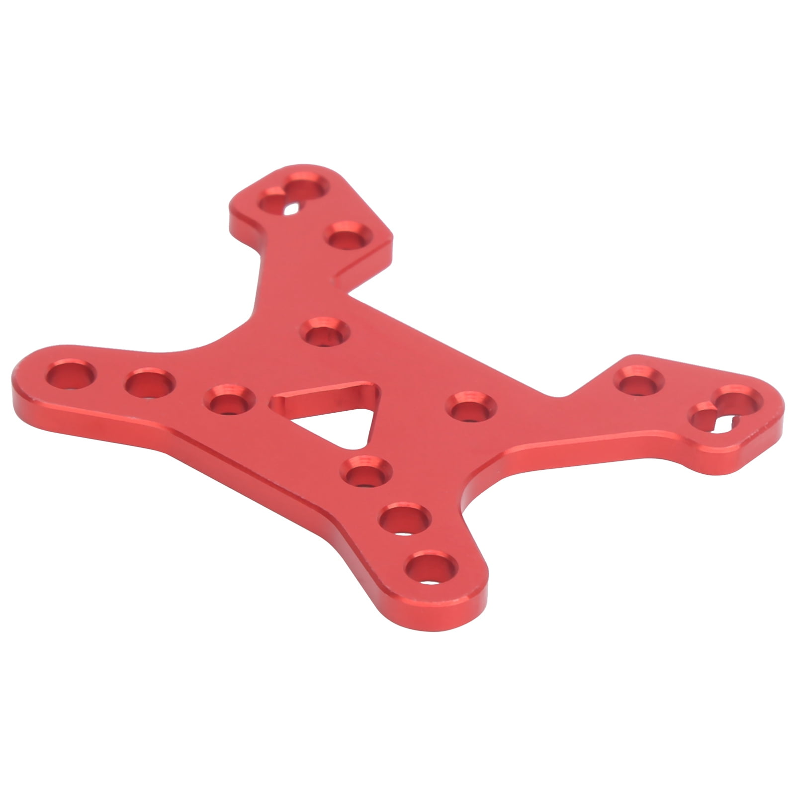 Front Shock Absorber Board For WLtoys 144001 RC Car - Aluminum Alloy Upgrade Part (Red, 48mm) - View #8
