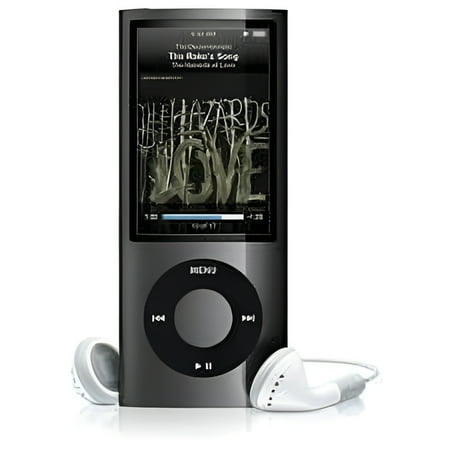 Pre-Owned Apple iPod Nano 5th Gen 8GB Black Plain White Box