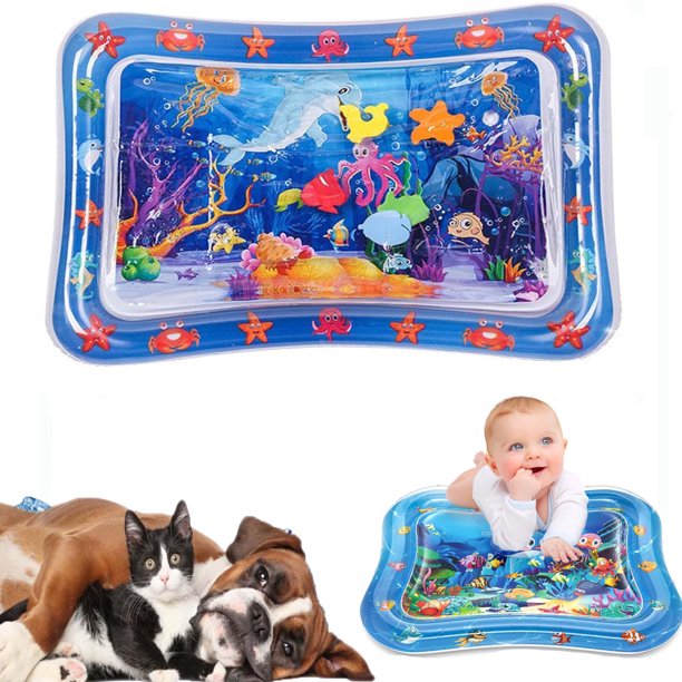 Alfombrilla de juego con sensor de agua, alfombrilla de juego con sensor de agua para gatos, alfombrilla de juego con sensor de agua espesa para gatos, alfombrilla de juego para bebés, alfombrilla de
